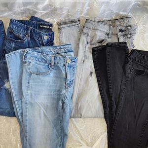 Size 2 American Eagle jeans lot/ bundle